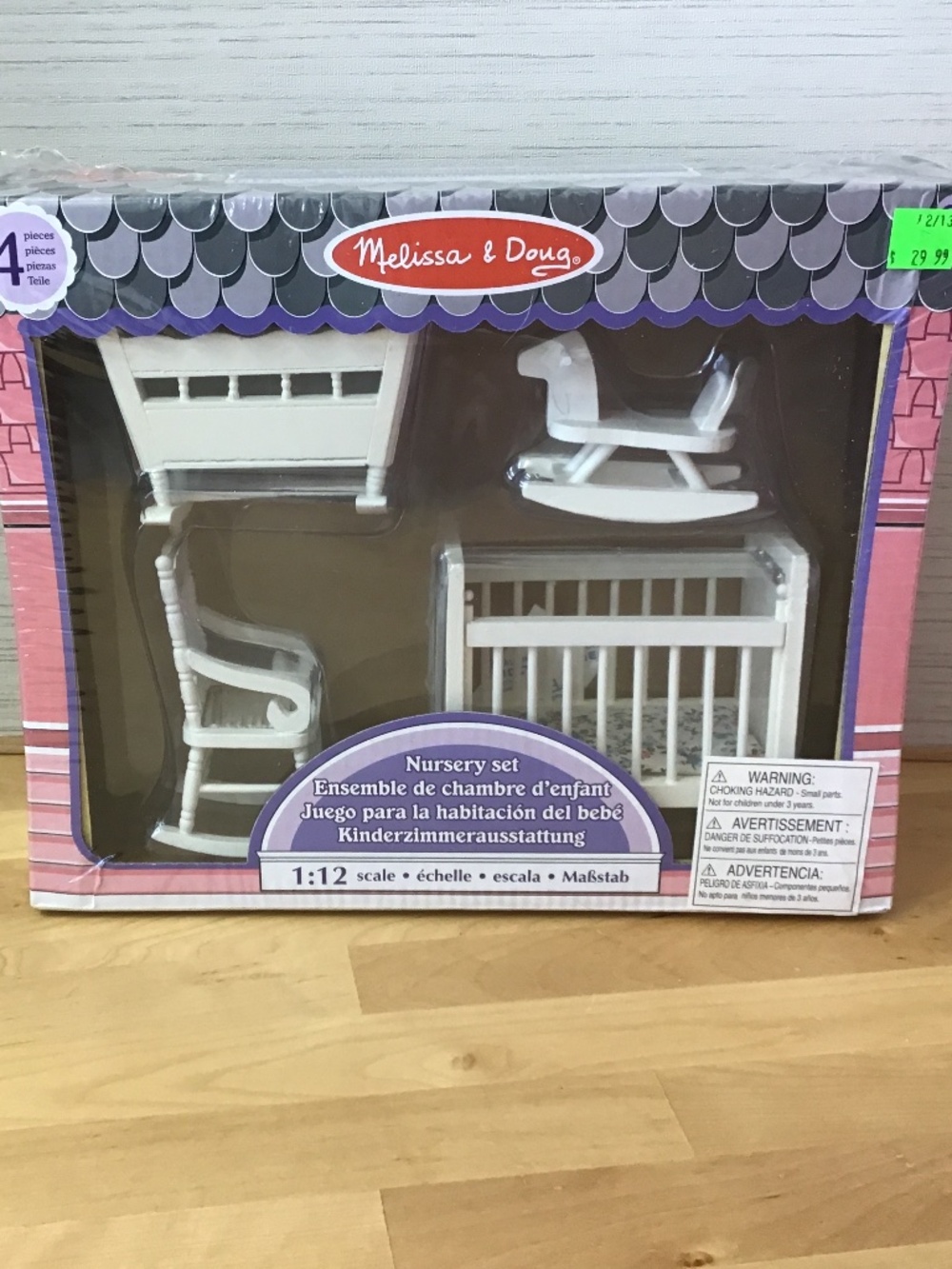 Melissa and Doug Nursery Dollhouse Set